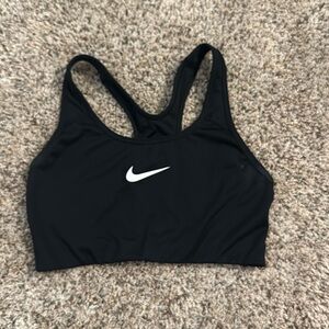 Black Size Medium Nike Sports Bra
